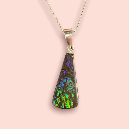 Ammolite Pendant