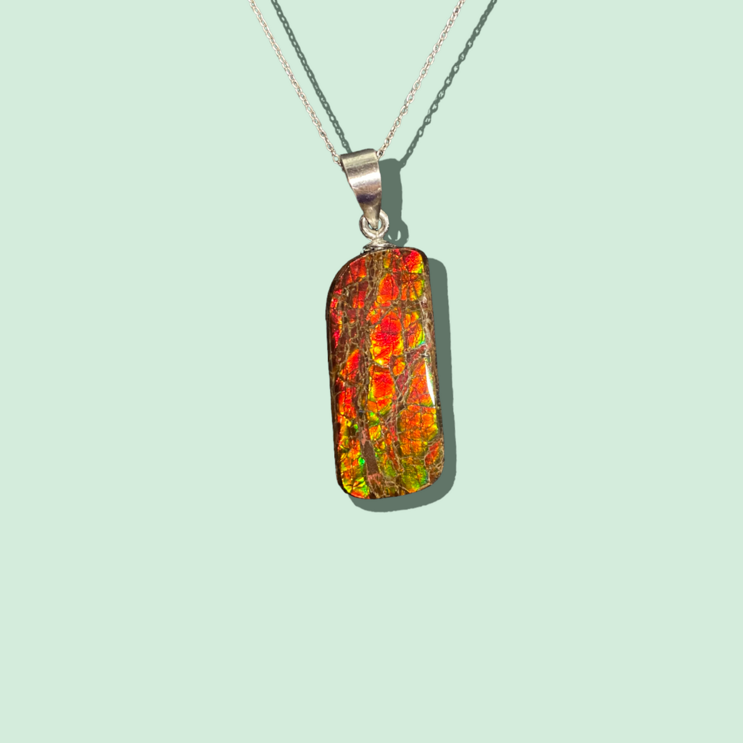 Ammolite Pendant